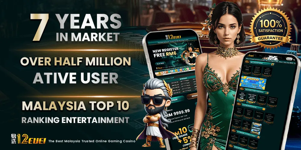 12cuci Banner Malaysia top 10 entertainment provider.